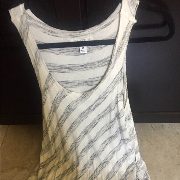 love, Fire Tops - LOVE FIRE MED SLEEVELESS TANK black and white